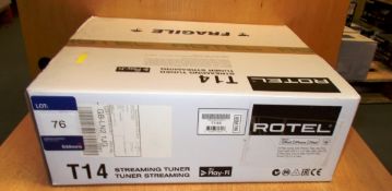 Rotel T14 Streaming Tuner (boxed) – RRP £700