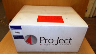 Pro-Ject Essential III Turntable, white (boxed) – RRP £260