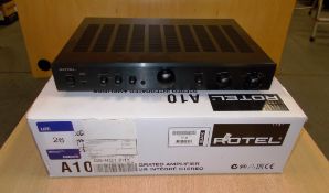 Rotel A10 Stereo Integrated Amplifier (on display) – RRP £390