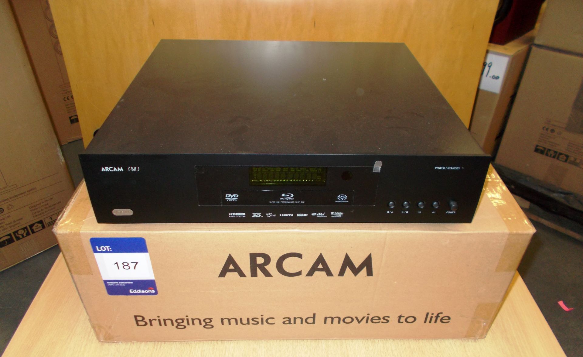 Arcam FMJ UDP411 Ultra High Performance 24 Bit Blue Ray Disc Player (on display) – RRP £600