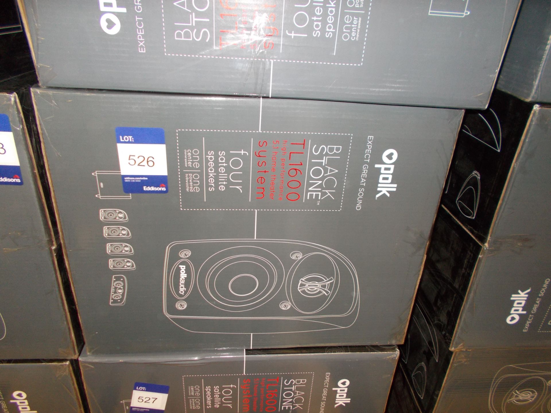 Polk Black Stone TL1600 5.1 Home Theatre System (boxed) – RRP £219