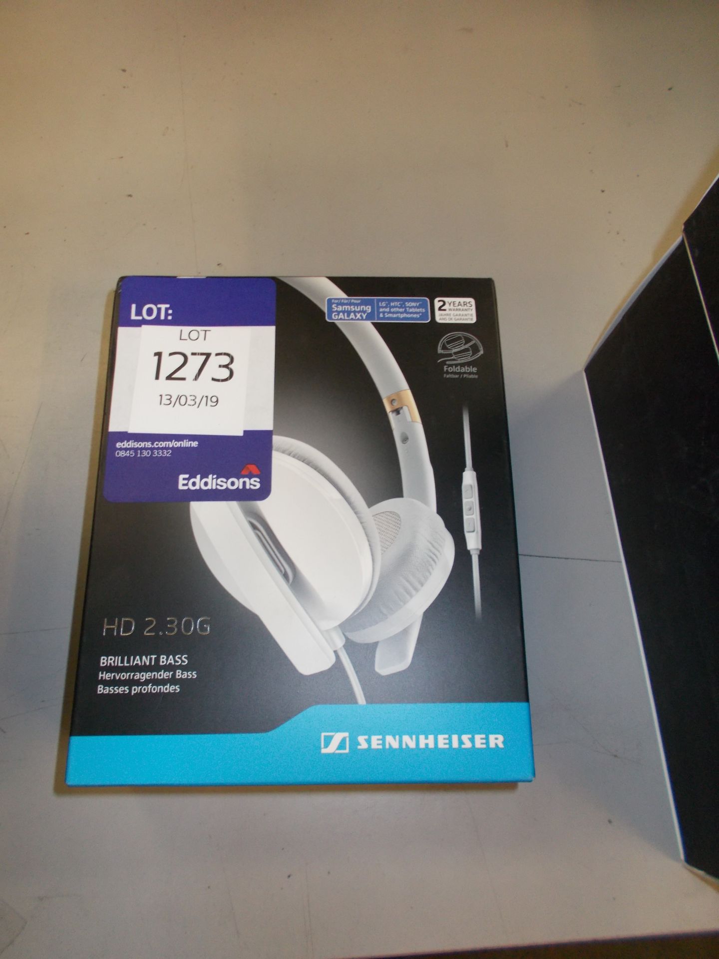 Sennheiser HD2.30G Headphones (boxed) – RRP £79.99