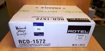 Rotel RCD-1572 Stereo Compact Disc Player, silver (boxed) – RRP £845