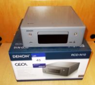 Denon RCD-N10 Network CD Receiver (on display) – RRP £350