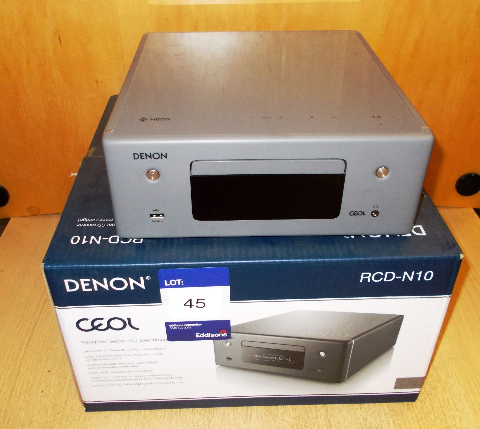 Denon RCD-N10 Network CD Receiver (on display) – RRP £350