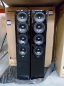 Pair of Revel Concerta F35 Triple 5.25” Black Floor Standing Speakers (on display) – RRP £1,800