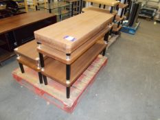 Pallet of Walnut Separates Speakers