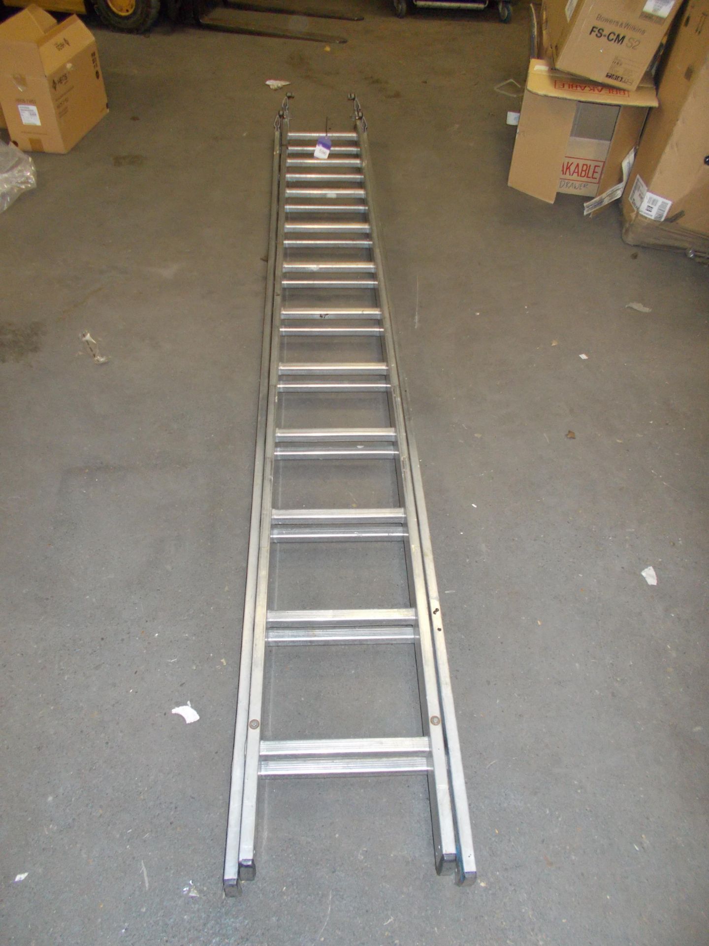 Pair of double Aluminium Ladders