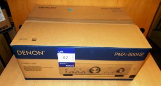Denon PMA-800 NE Integrated Amplifier, black (boxed) – RRP £350