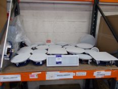 Approximately 24 Kef Ceiling and Wall Mounted Speakers (ex-display)
