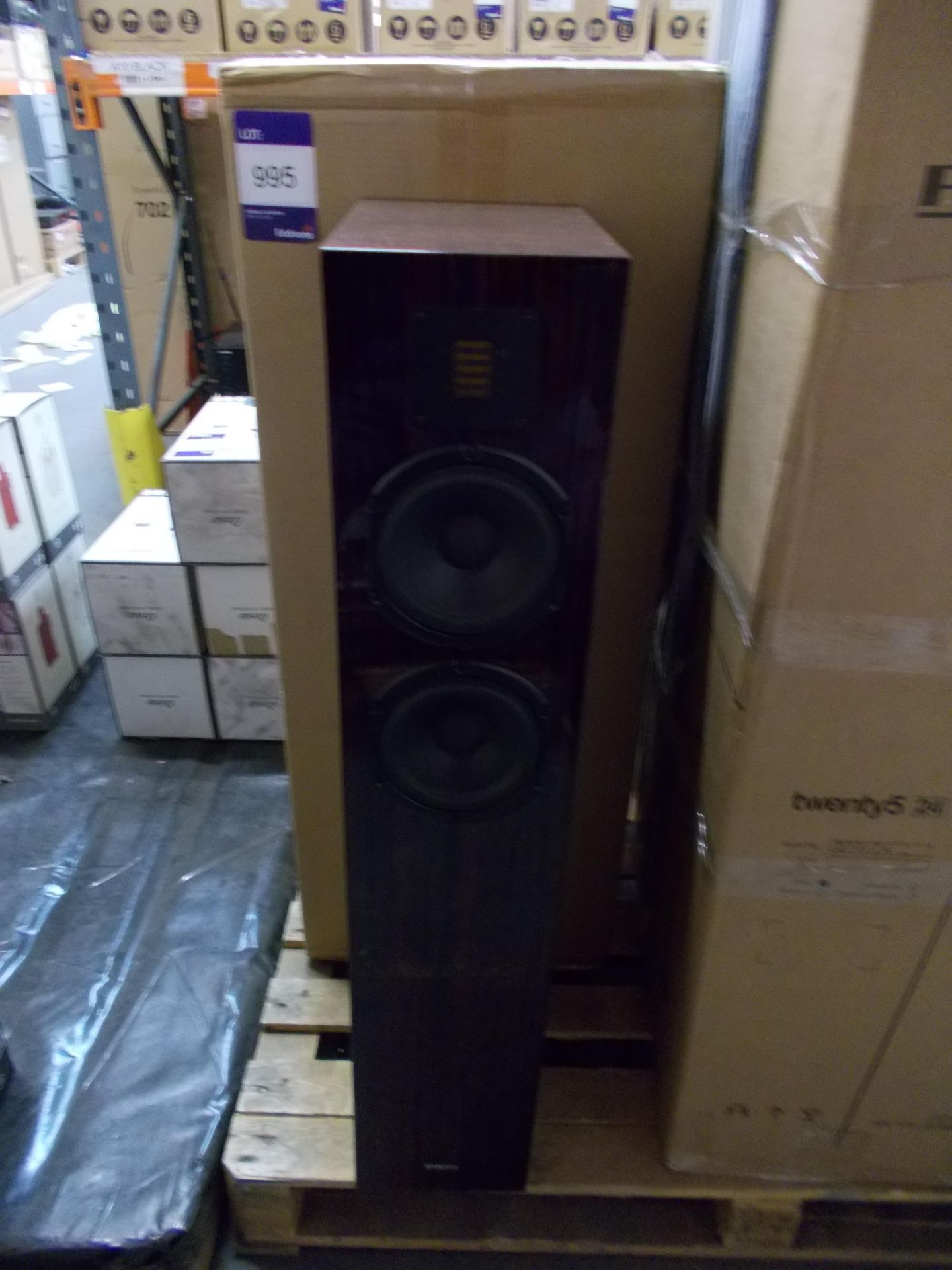 Pair of Piega Classic 5.0 Mahogany Floor Standing Speakers (1x on display & 1 x boxed) – RRP £1499
