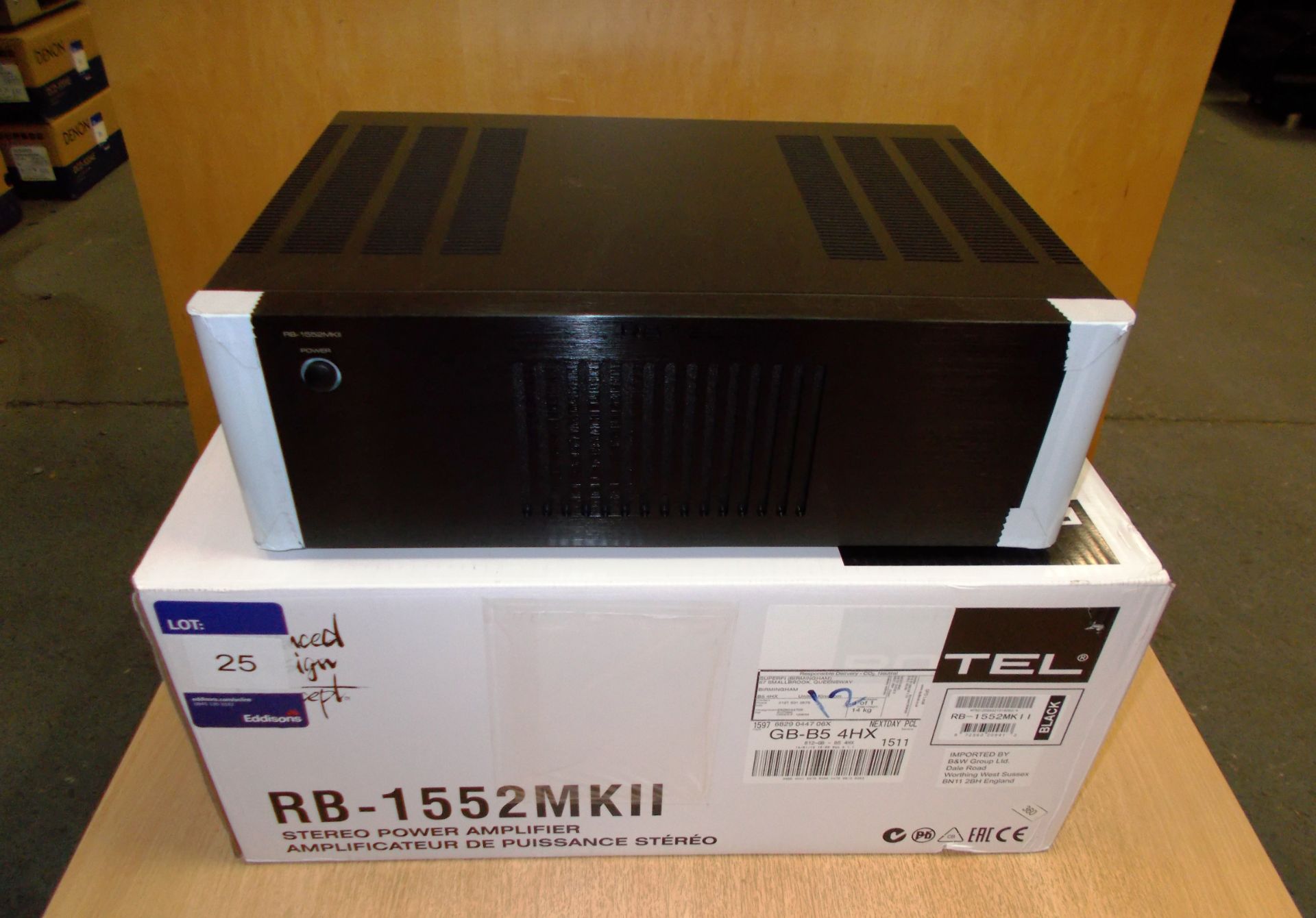 Rotel RB-1552 Mk II Stereo Power Amplifier (on display) – RRP £845