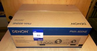 Denon PMA-800 NE Integrated Amplifier, black (boxed) – RRP £350