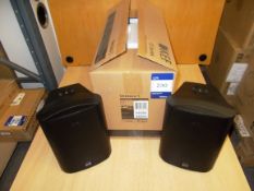 Pair of Kef CI Series model Ventura 5 Black Outdoor Speakers (on display) – RRP £300