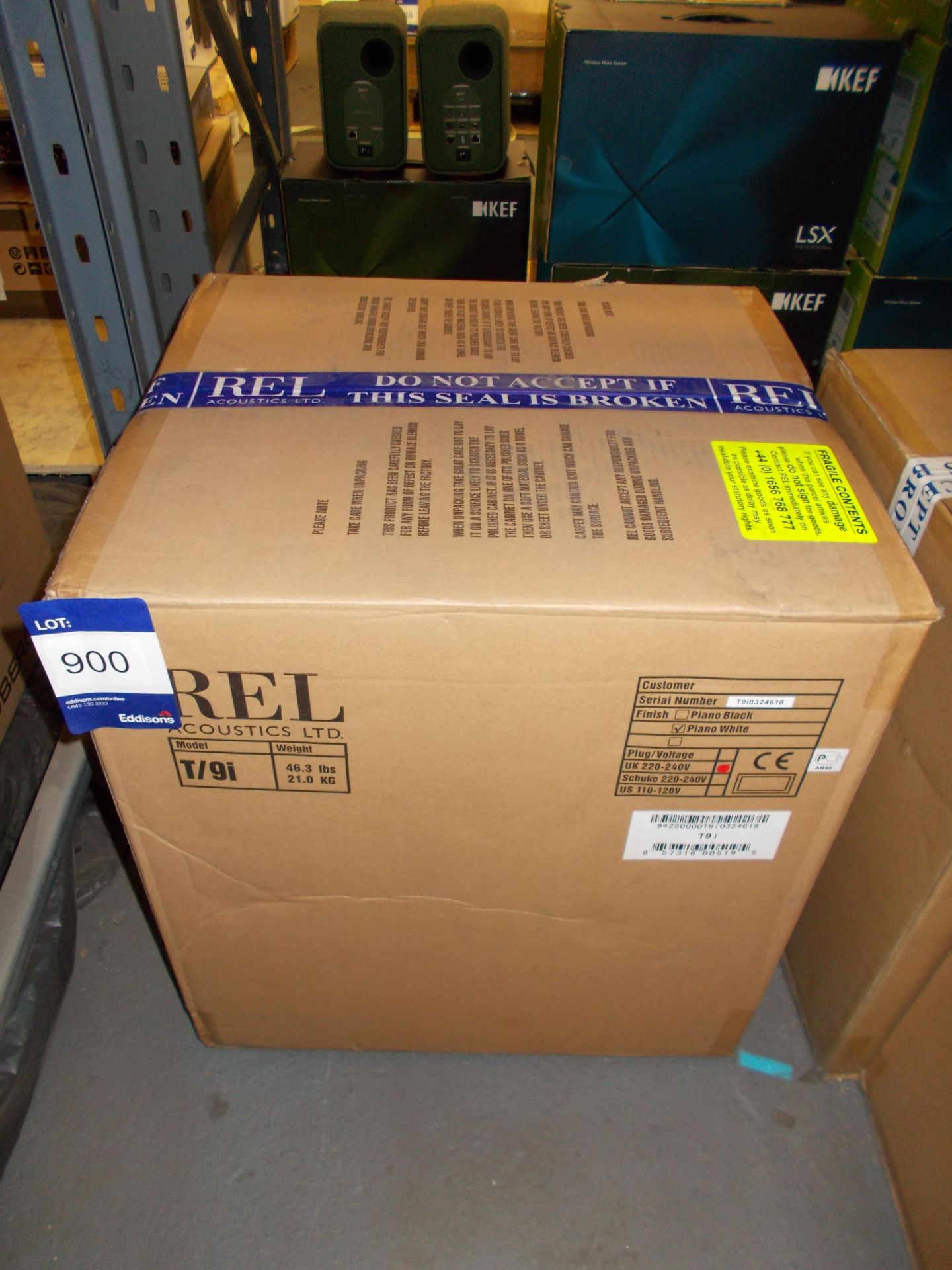 Rel T9I Gloss Black Subwoofer (boxed) – RRP £799