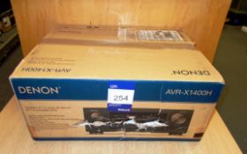 Denon AVR-X1400H 4K Ultra HD AV Receiver (boxed) – RRP £699