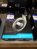 Sennheiser HD599 Headphones, White (boxed) – RRP £179.99