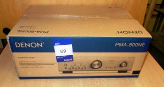 Denon PMA-800 NE Integrated Amplifier, black (boxed) – RRP £350