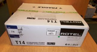 Rotel T14 Streaming Tuner (boxed) – RRP £700