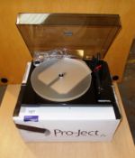 Pro-Ject Essential III A Turntable, black (on display) – RRP £299