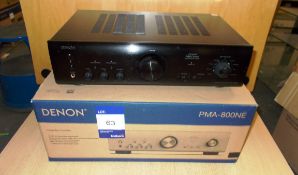 Denon PMA-800 NE Integrated Amplifier, black (on display) – RRP £350