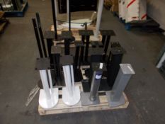 Pallet of Various Speaker Stands