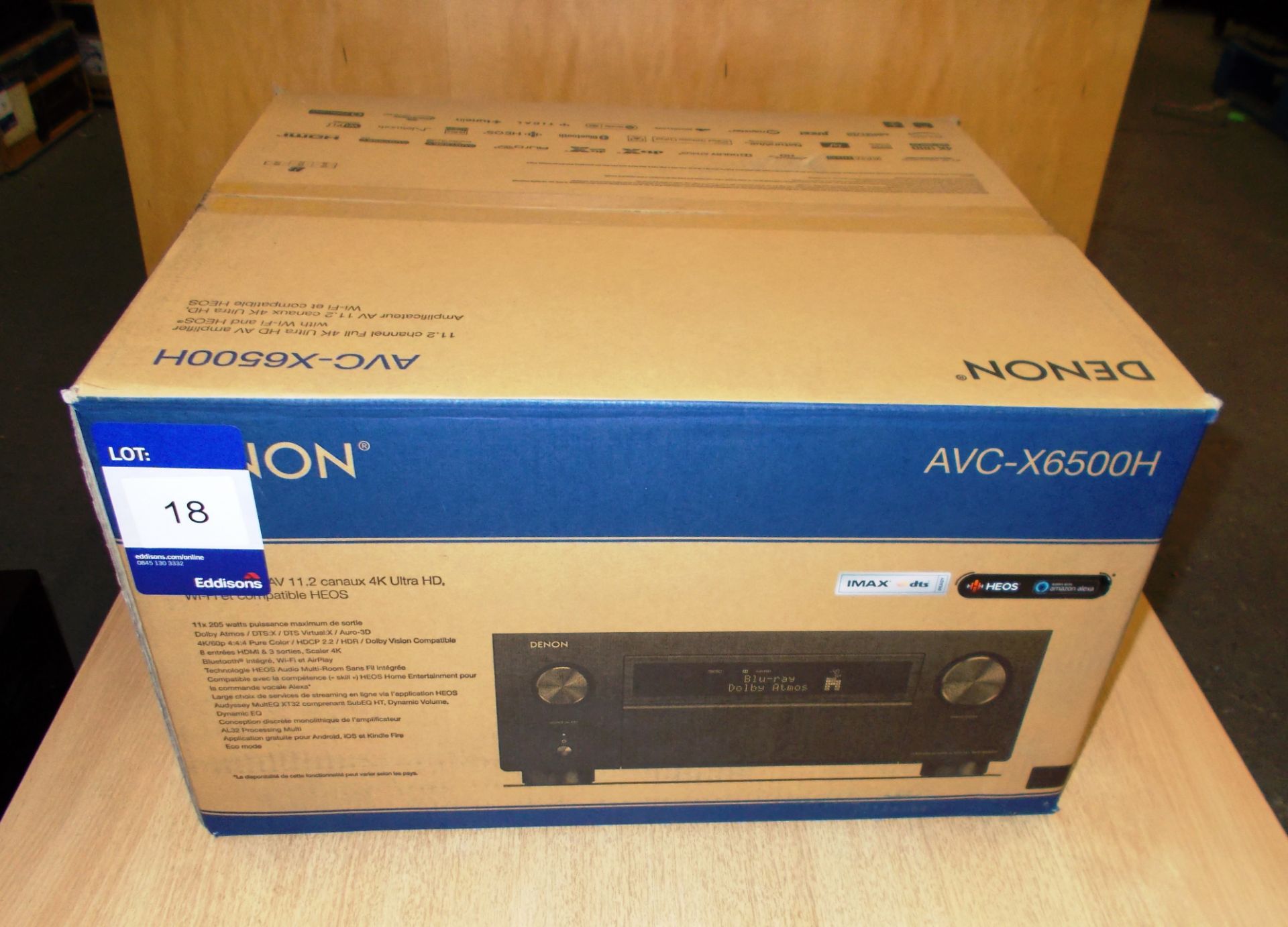 Denon AVC-X6500H Ultra HD AV Amplifier (boxed) – RRP £2,100