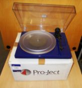 Pro-Ject 1-Xpression Carbon Turntable, blue (on display) - RRP £540