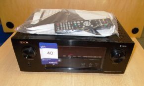 Denon AVR-X2400H Integrated Network AV Receiver (no box) – RRP £240