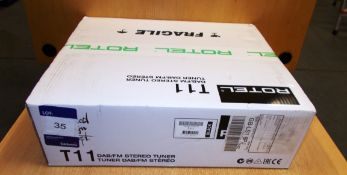 Rotel T11 DAB FM Stereo Tuner (boxed) – RRP £300