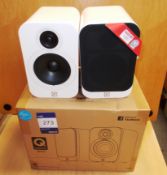 Pair of Q Acoustics 3020 Stereo Speakers (on display) – RRP £179