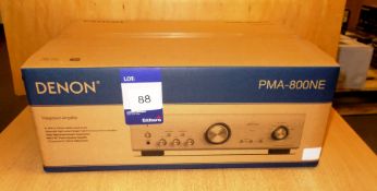 Denon PMA-800NE Integrated Amplifier, silver (boxed) – RRP £350