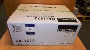 Rotel RA-1572 Stereo Integrated Amplifier, silver (boxed) - RRP £1,395