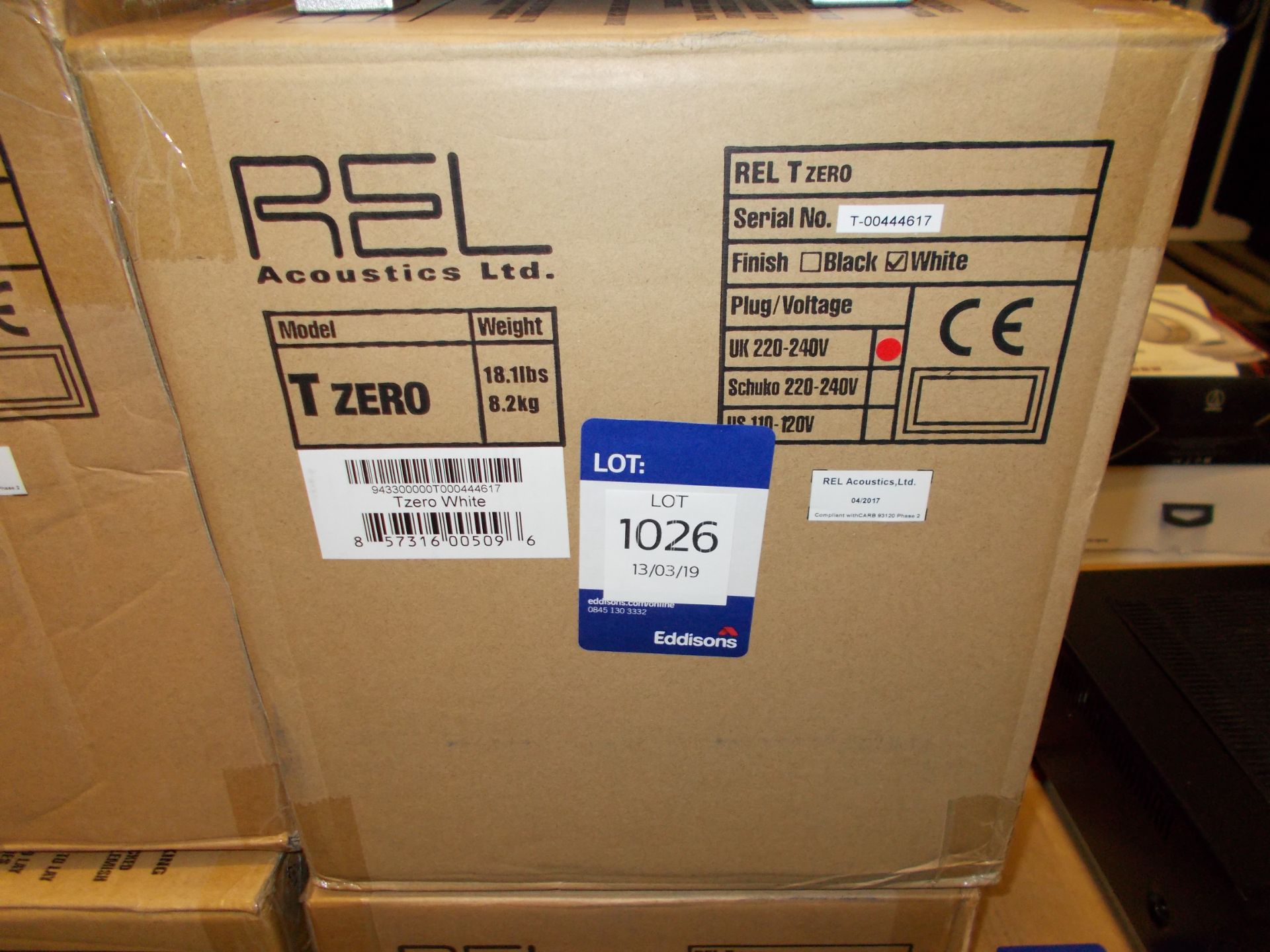 Rel T Zero White Subwoofer (boxed) – RRP £199
