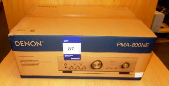 Denon PMA-800NE Integrated Amplifier, silver (boxed) – RRP £350