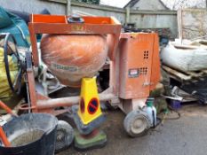 Altrad-Belle PM20 Premiere 100XT Yanmar Diesel Electric Start Site Mixer (not in use)