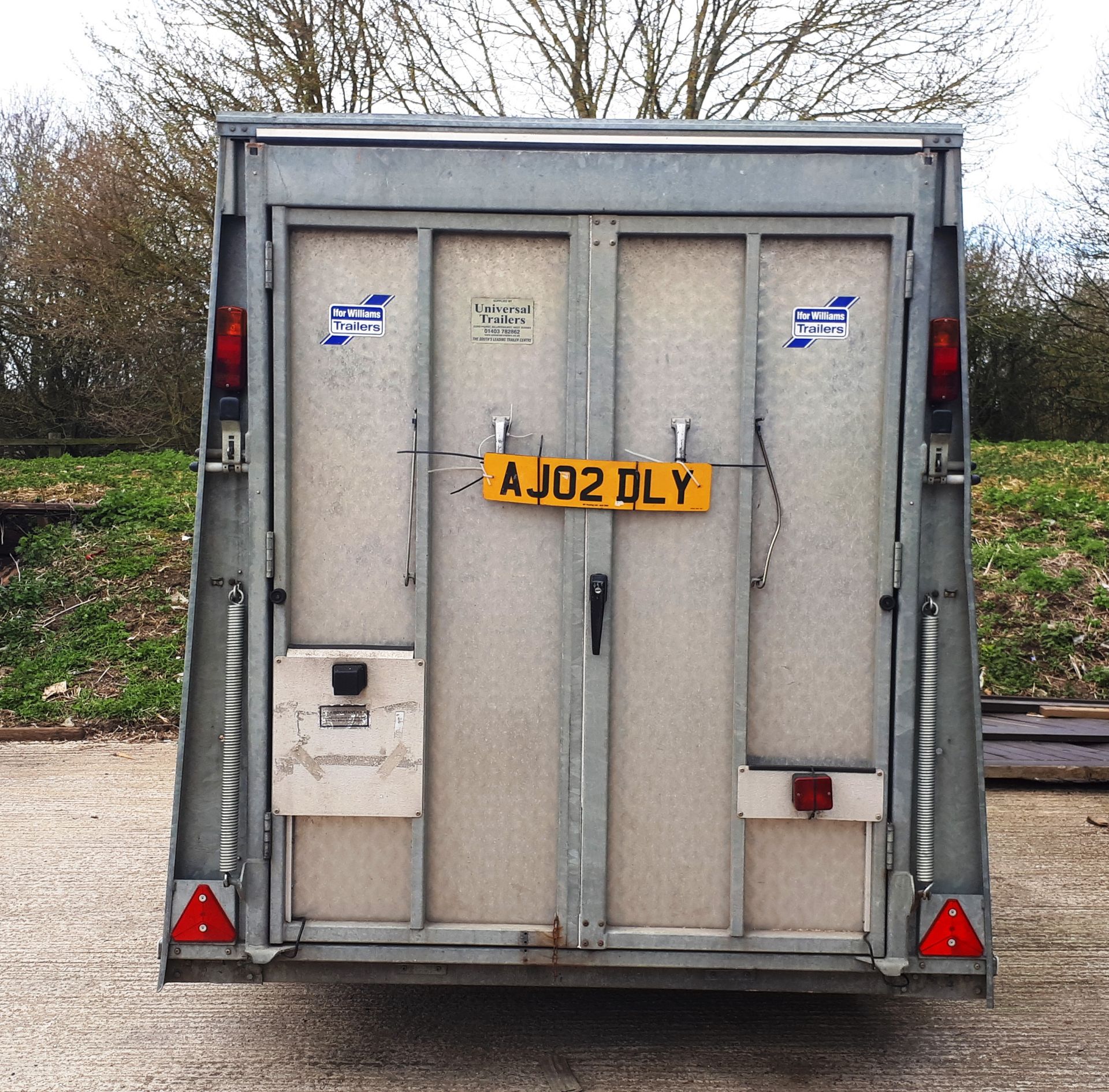 Ifor Williams twin axle box trailer Type – BV105G SCK60000050450824 - Image 3 of 6