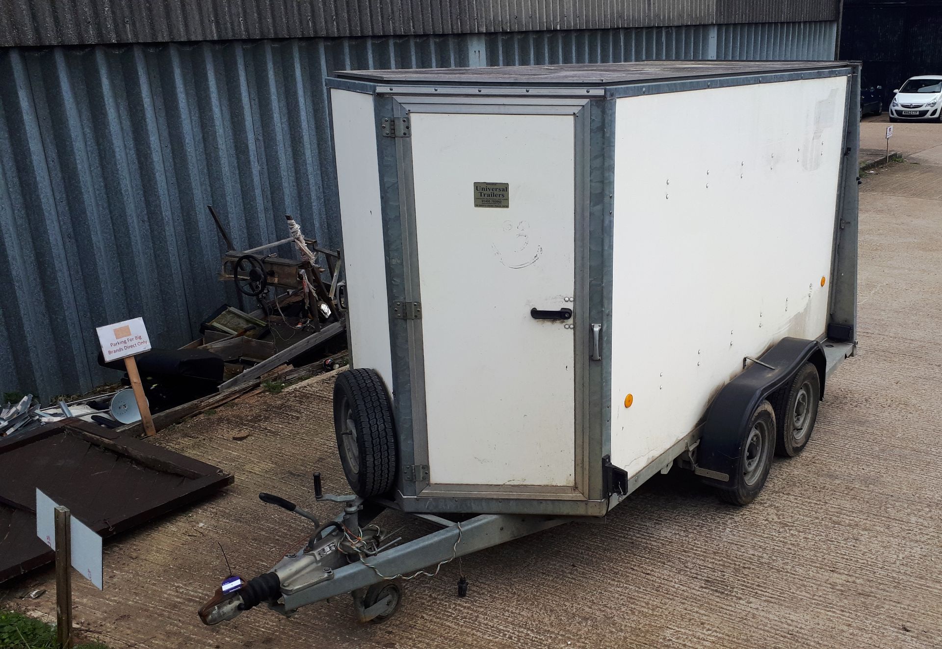 Ifor Williams twin axle box trailer Type – BV105G SCK60000050450824