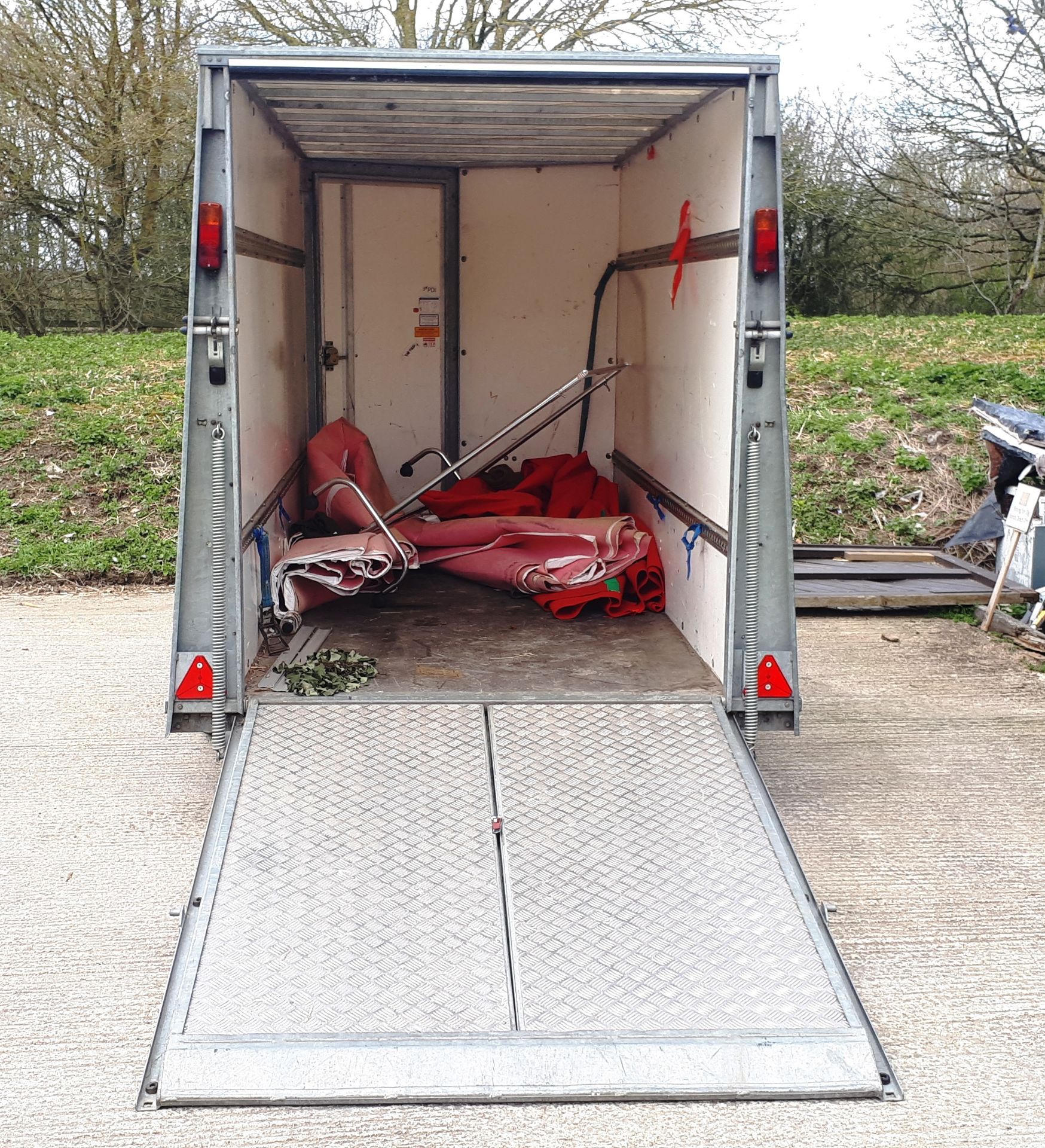 Ifor Williams twin axle box trailer Type – BV105G SCK60000050450824 - Image 6 of 6