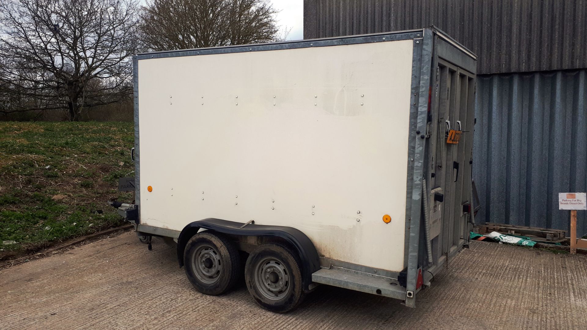 Ifor Williams twin axle box trailer Type – BV105G SCK60000050450824 - Image 2 of 6
