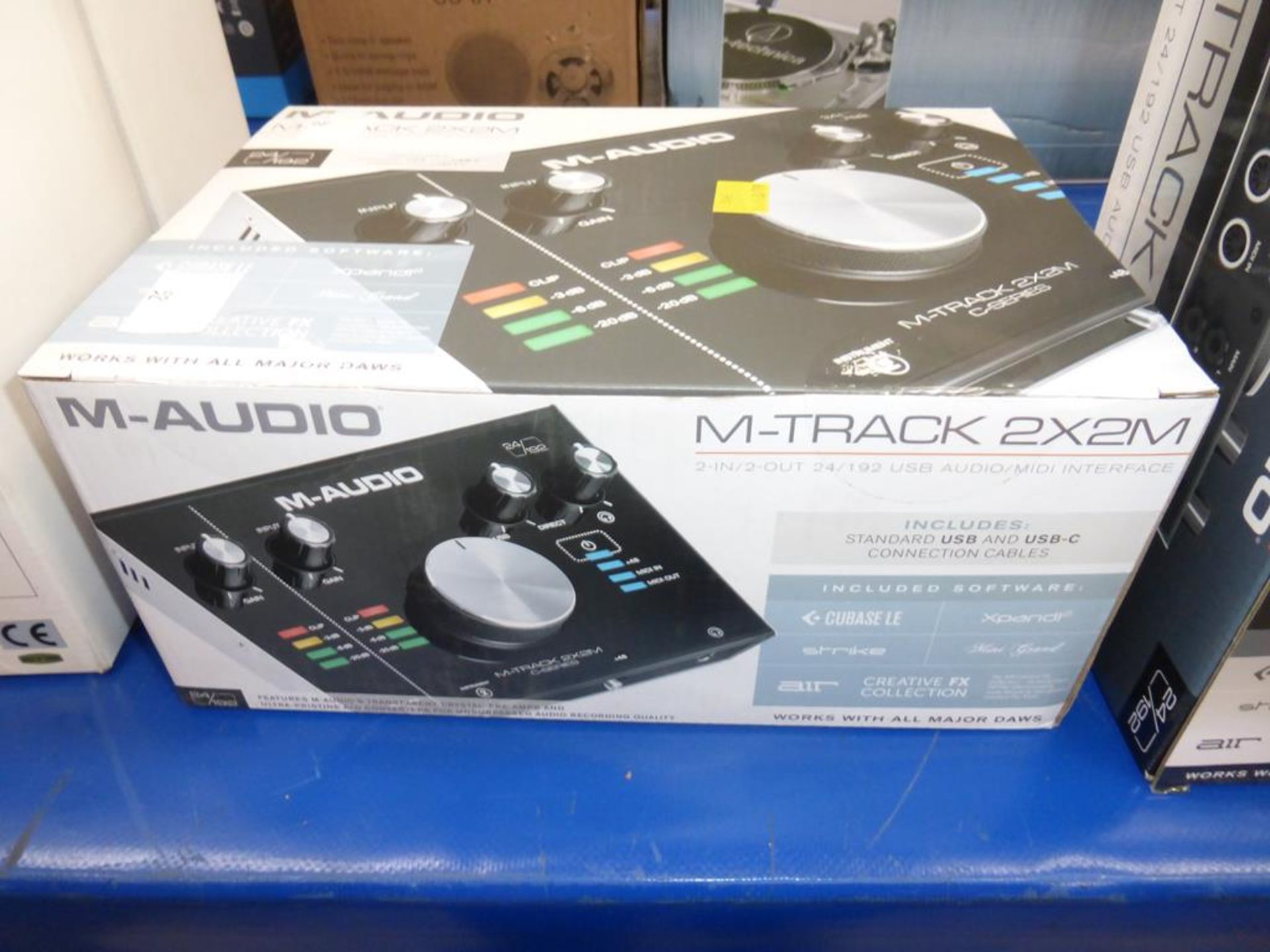 * An M-Audio M-Track 2 X 2m Audio/Midi Interface with software (RRP £99) - Image 2 of 2