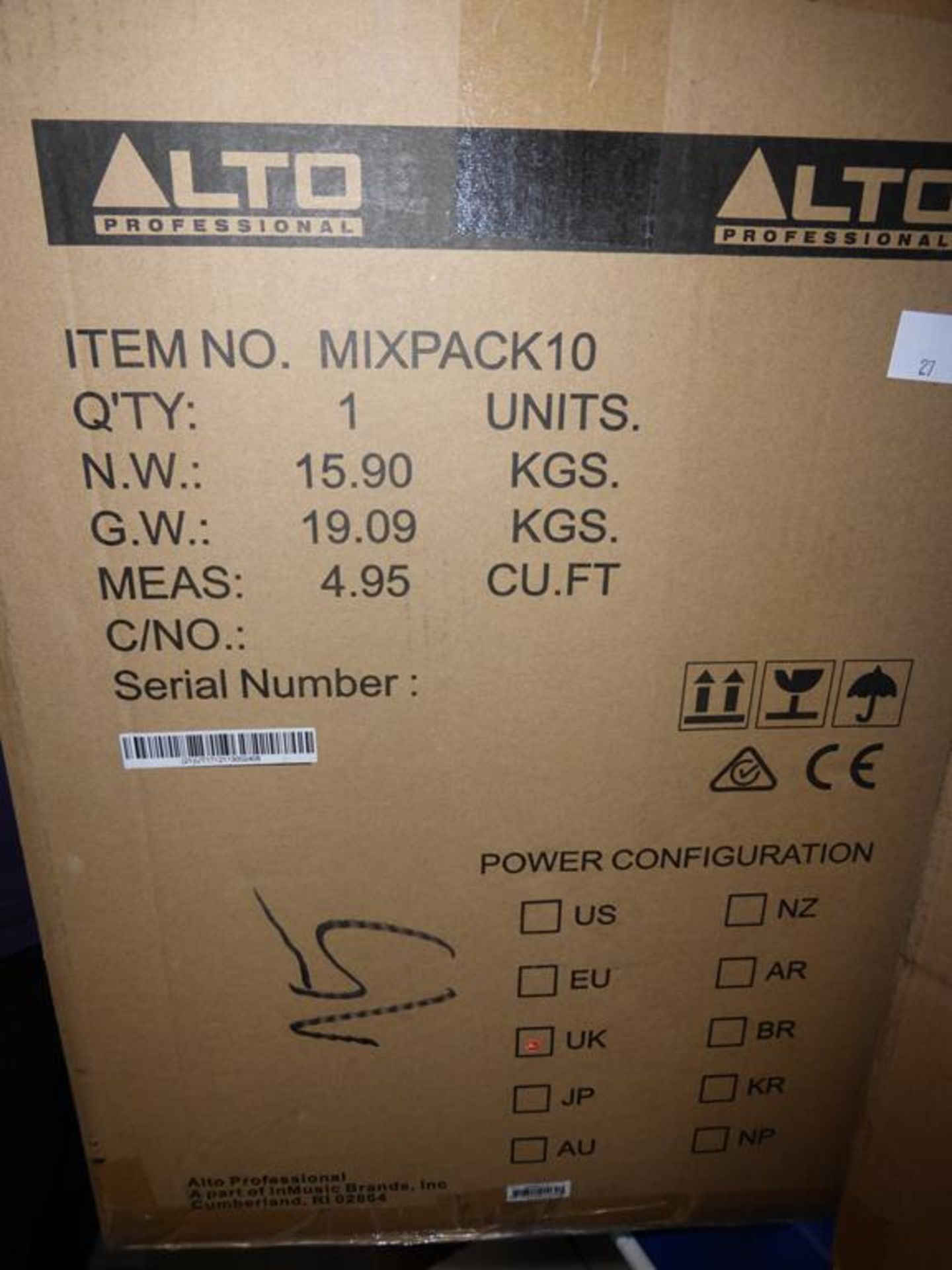 * Alto Professional Mixpack 10 Portable PA System, RRP £250 - Image 2 of 2