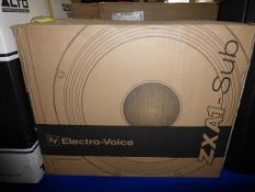 * Electro-Voice ZXA1-Sub 700W 12'' powered Subwoofer Speaker, RRP £469