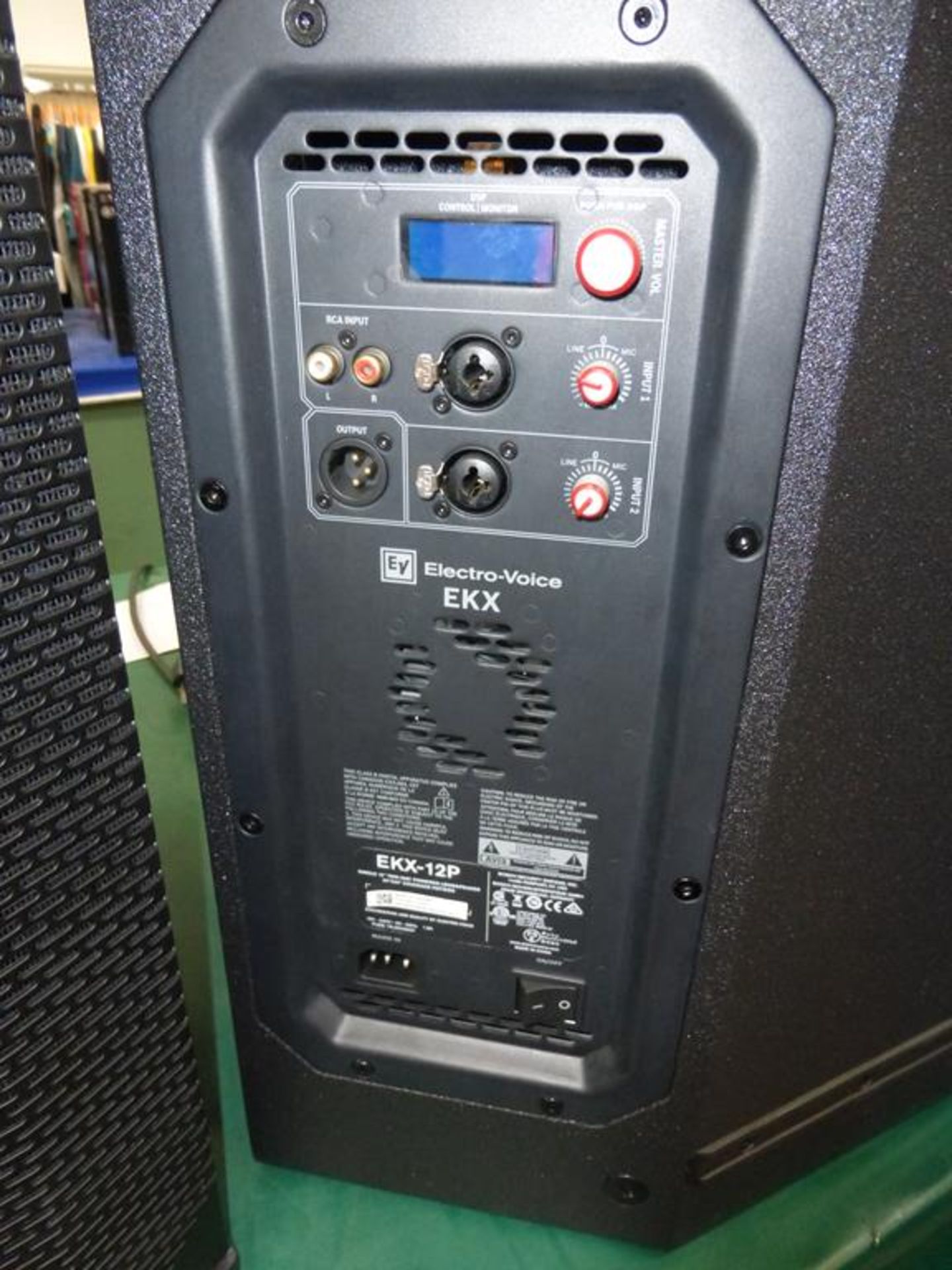 * Electro-Voice EKX-12P-EU Single 12'' two-way powered Loud Speaker 90° x 60° coverage pattern, s/ - Image 2 of 3