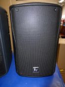 * Electro-Voice ZXA1 800W 8'' Amplified 2-way Loud Speaker, RRP £381