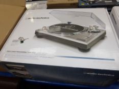* An Audio- Technica AT-LP120-USB HS10 Turntable (RRP £239)