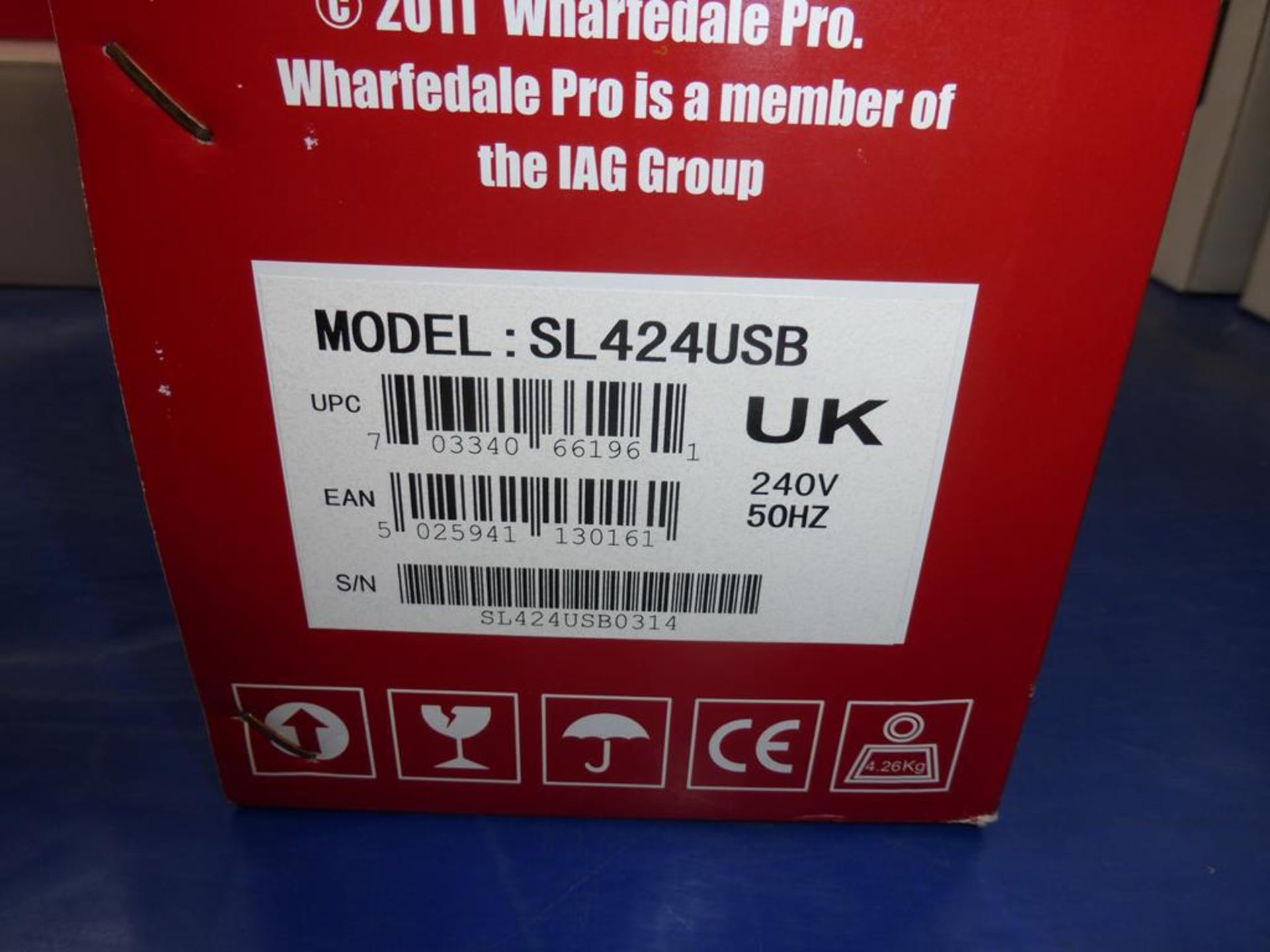 * Wharfedale Pro SL 424 USB Audio Mixer (RRP £179) - Image 2 of 2