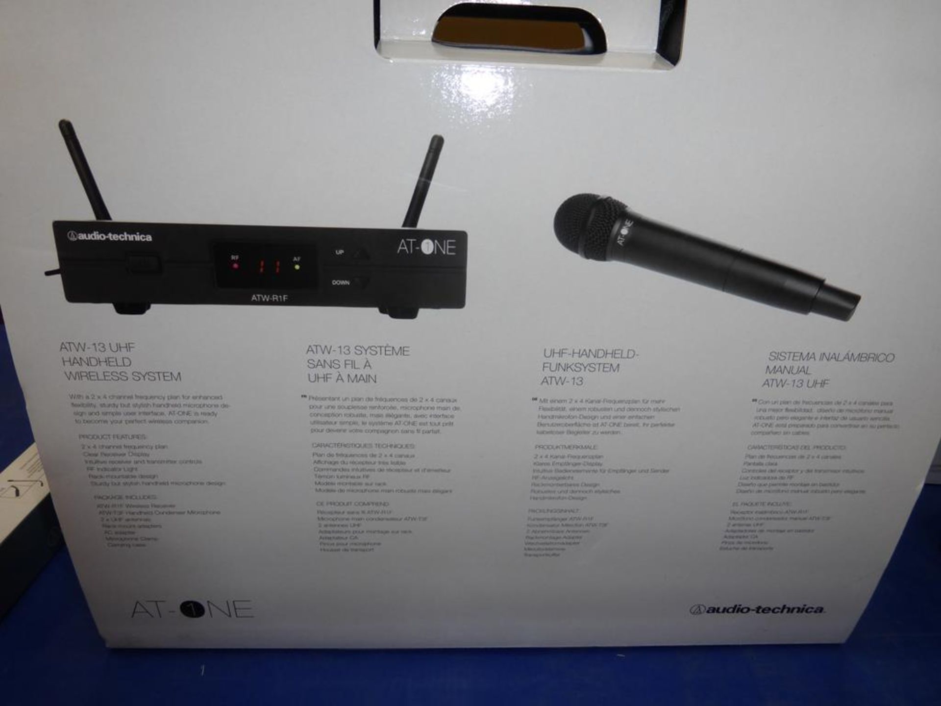 * Audio-Technica AT-ONE Microphone & ATW-13 UHF Handheld Wireless System (RRP £140) - Image 2 of 2