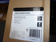 * 4 X Speaker Stands (RRP £17.99 each) (total RRP £71.96)