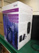 * QTX Portable Powered PA Unit with 15'' Speakers, RRP £181
